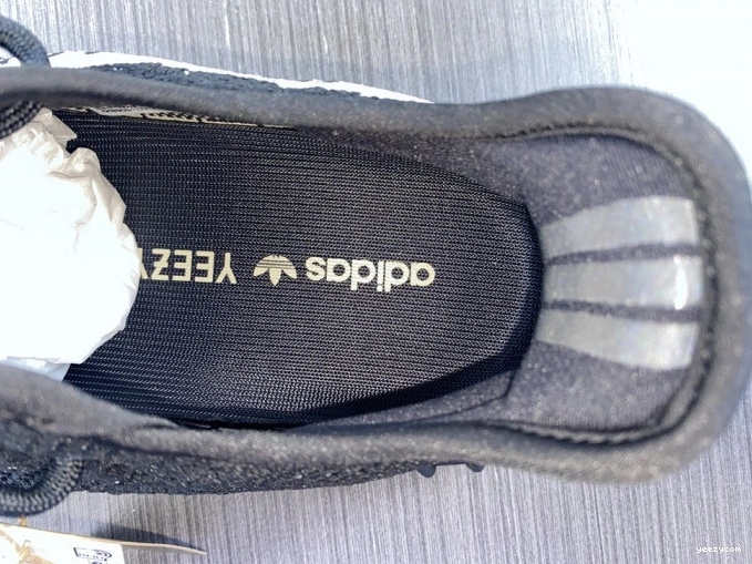 Core Black Adidas Boost White 350 Yeezy V2 BY1604 1118